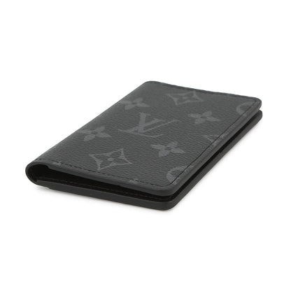 LOUIS VUITTON Organizer De Poch NoirM61696 Monogram Eclipse