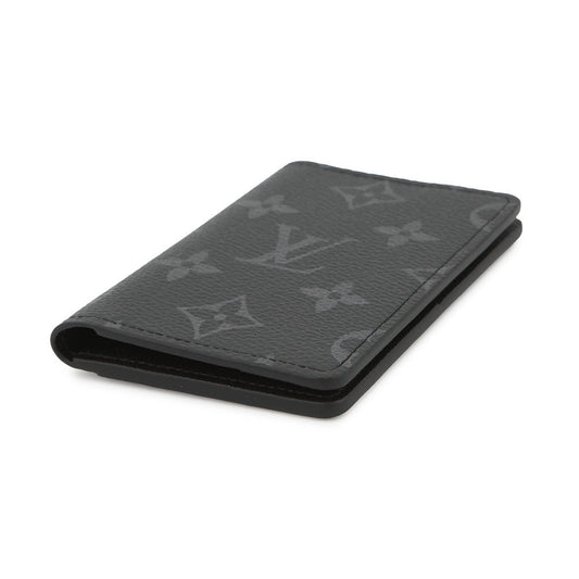 LOUIS VUITTON Organizer De Poch NoirM61696 Monogram Eclipse