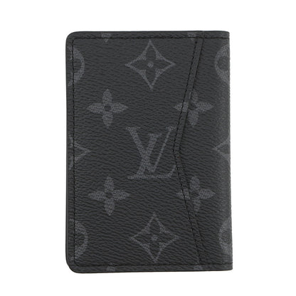LOUIS VUITTON Organizer De Poch NoirM61696 Monogram Eclipse