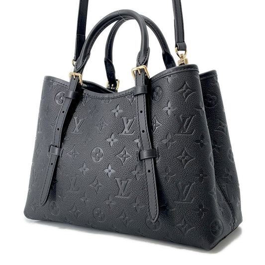 LOUIS VUITTON Babylone Tote NoirM11393 Monogram Empreinte Leather Size PM