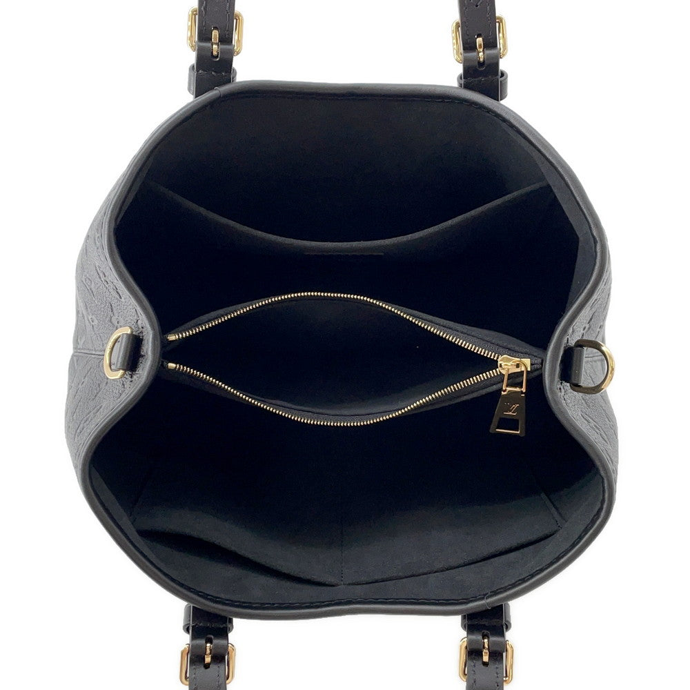 LOUIS VUITTON Babylone Tote NoirM11393 Monogram Empreinte Leather Size PM