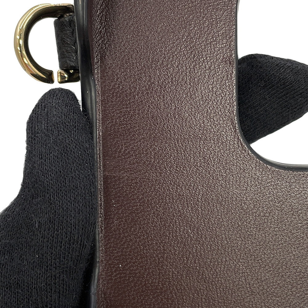 CHANEL Matelasse iPhone Case for 14pro BlackAP3553 Caviar Leather
