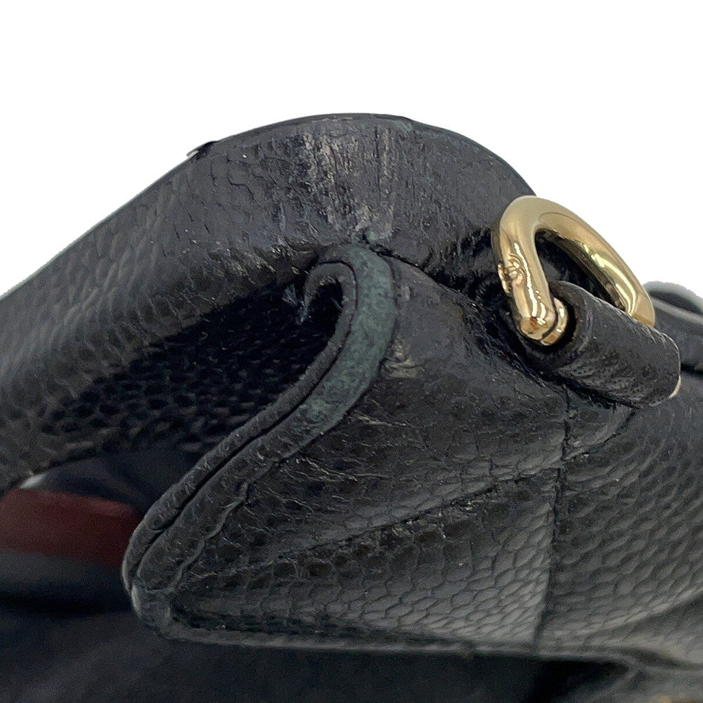 CHANEL Matelasse iPhone Case for 14pro BlackAP3553 Caviar Leather