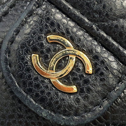 CHANEL Matelasse iPhone Case for 14pro BlackAP3553 Caviar Leather