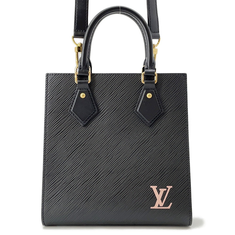 LOUIS VUITTON Sac Plat NoirM20958 Epi Leather Size BB