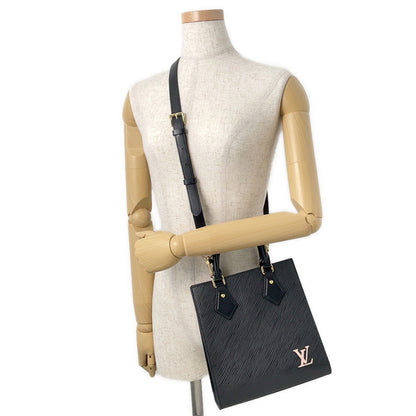 LOUIS VUITTON Sac Plat NoirM20958 Epi Leather Size BB