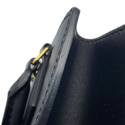 LOUIS VUITTON Sac Plat NoirM20958 Epi Leather Size BB