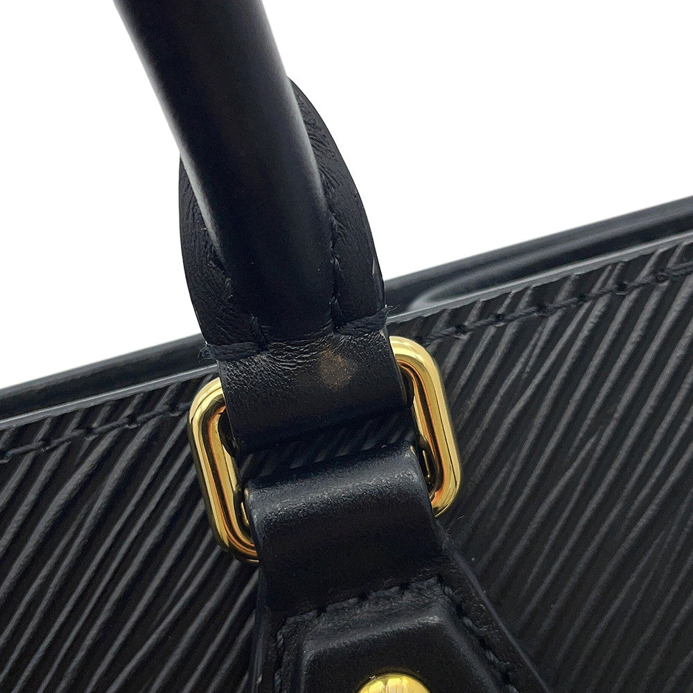 LOUIS VUITTON Sac Plat NoirM20958 Epi Leather Size BB
