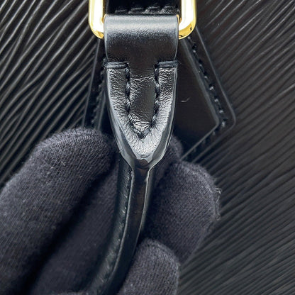LOUIS VUITTON Sac Plat NoirM20958 Epi Leather Size BB