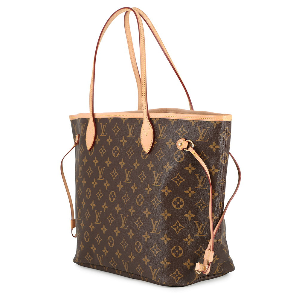 LOUIS VUITTON Neverfull BeigeM40156 Monogram Size MM