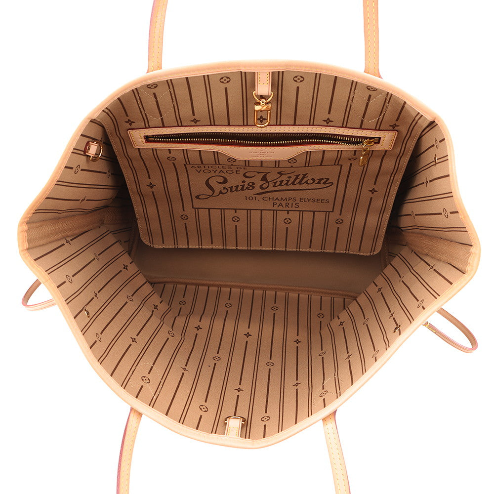 LOUIS VUITTON Neverfull BeigeM40156 Monogram Size MM