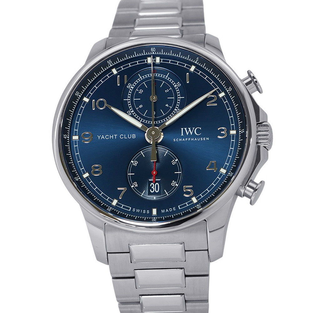 IWC Portugese Yacht Club W44.6mm Stainless Steel Blue DialIW390701