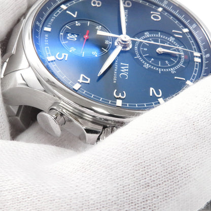 IWC Portugese Yacht Club W44.6mm Stainless Steel Blue DialIW390701