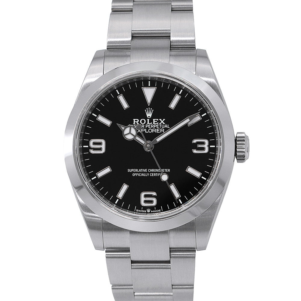 ROLEX ExplorerⅠ W40mm Stainless Steel Black Dial224270
