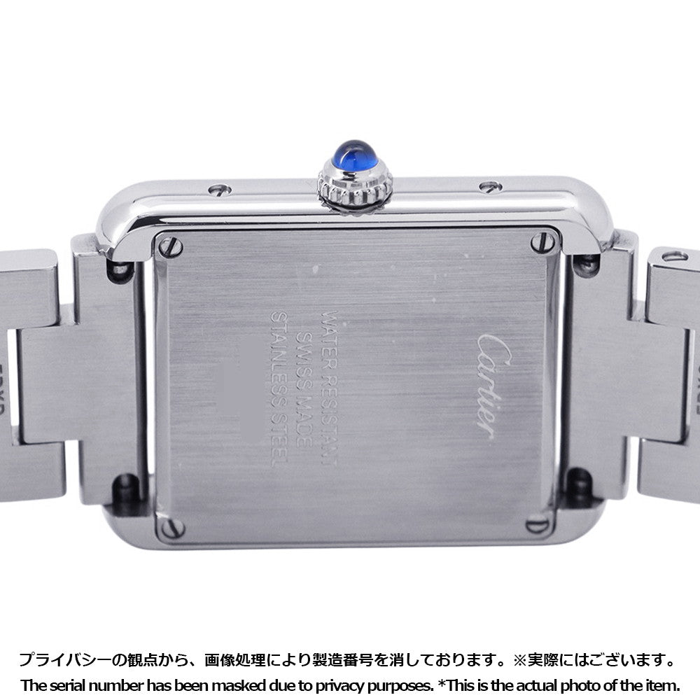 CARTIER Tank Solo SM H31.0mm×W24.4mm Stainless Steel Silver DialW5200013