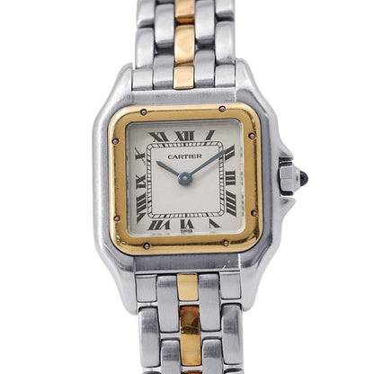 CARTIER PANTHERE SM 1 row H29.8mm×W21.7mm Stainless Steel K18YG White Dial84083241