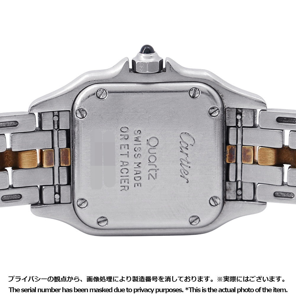 CARTIER PANTHERE SM 1 row H29.8mm×W21.7mm Stainless Steel K18YG White Dial84083241