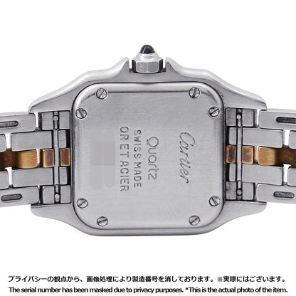 CARTIER PANTHERE SM 1 row H29.8mm×W21.7mm Stainless Steel K18YG White Dial84083241