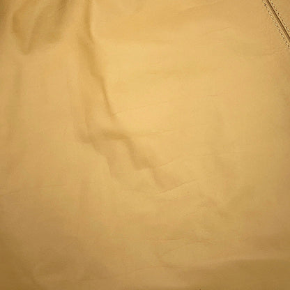 HERMES Leather gilet Size 36 Beige5E1617DA Calf Leather