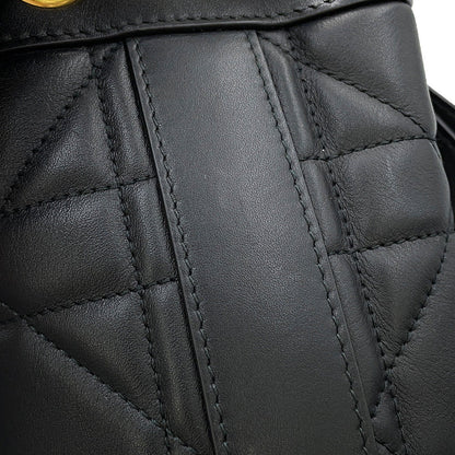 Dior Maxicannage Backpack BlackM3350UHOW_M900 Calf Leather Size Small