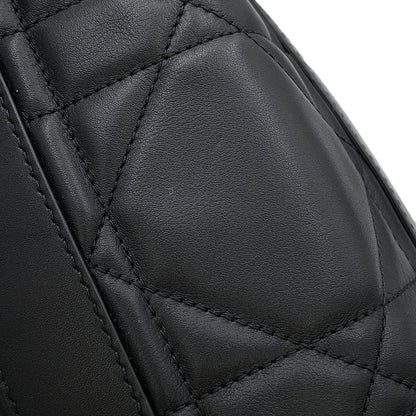 Dior Maxicannage Backpack BlackM3350UHOW_M900 Calf Leather Size Small