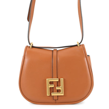 FENDI Camon Brown/Beige8BS082 Leather Size Small