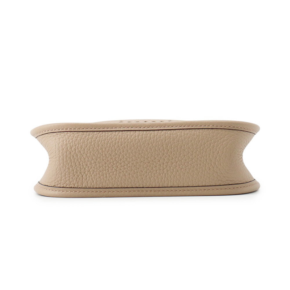HERMES Evelyne Long Beige Marfa Taurillon Clemence Size TPM