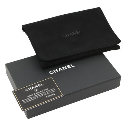 CHANEL Matelasse CC Logo Flap Wallet RedA84341 Caviar Leather