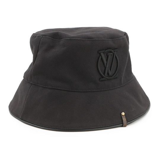 LOUIS VUITTON LV City Bucket Hat Size M NoirM7054M Cotton100%