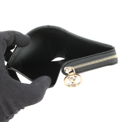 LOUIS VUITTON Portefeuille Lou BlackM81599 Lamb Leather/Monogram・Pattern