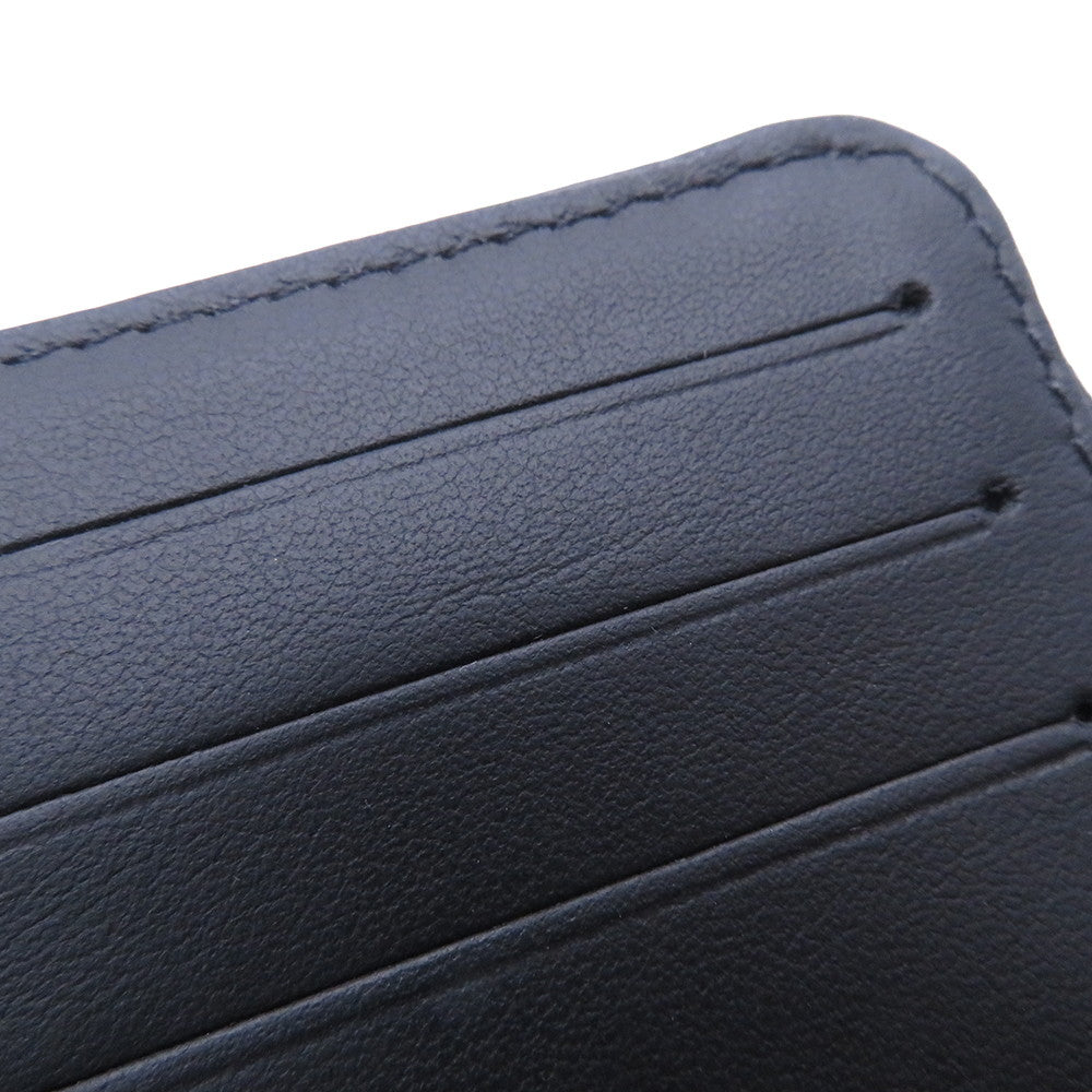 LOUIS VUITTON Portefeuille Lou BlackM81599 Lamb Leather/Monogram・Pattern