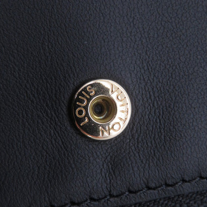 LOUIS VUITTON Portefeuille Lou BlackM81599 Lamb Leather/Monogram・Pattern