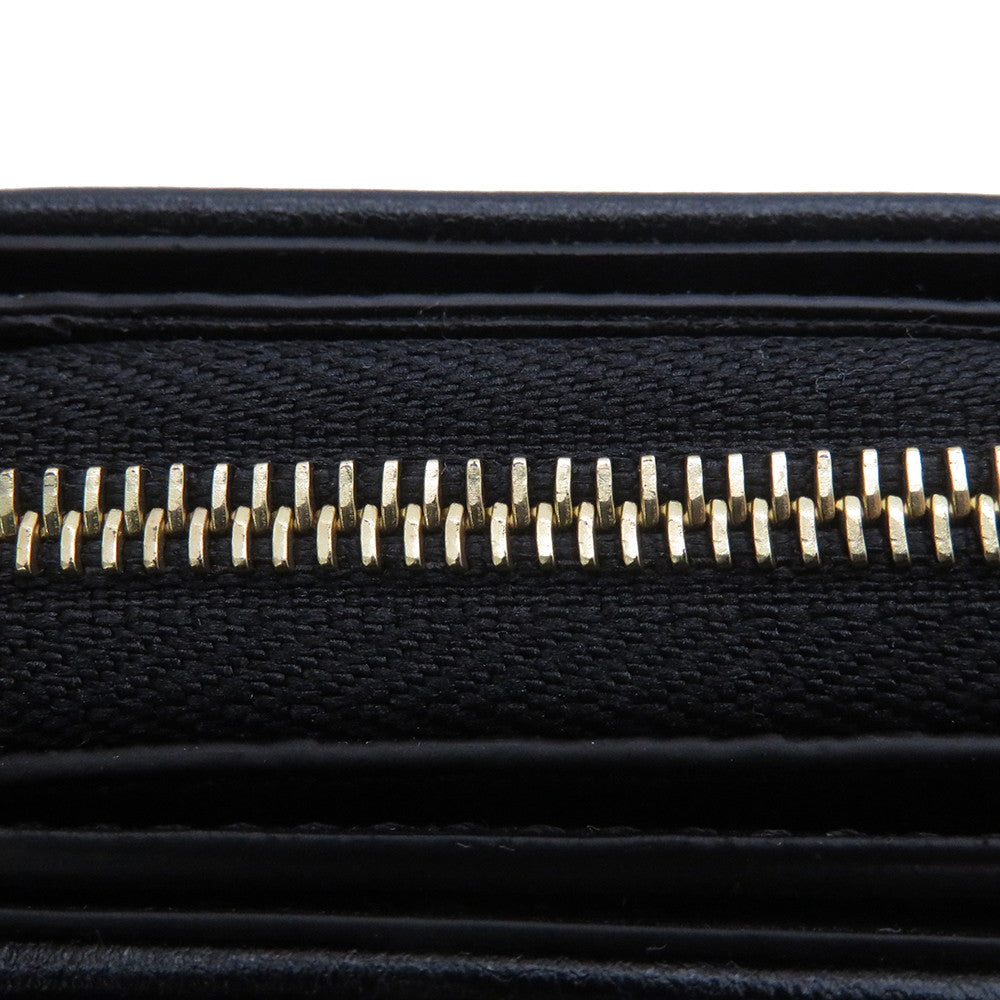 LOUIS VUITTON Portefeuille Lou BlackM81599 Lamb Leather/Monogram・Pattern