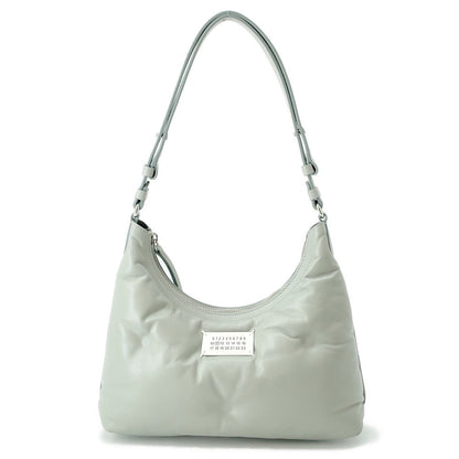 Maison Margiela Maison Margiela Glam Slam Hobo One-Shoulder Bag Blue GraySB3WG0024 Leather