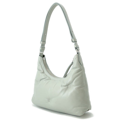 Maison Margiela Maison Margiela Glam Slam Hobo One-Shoulder Bag Blue GraySB3WG0024 Leather