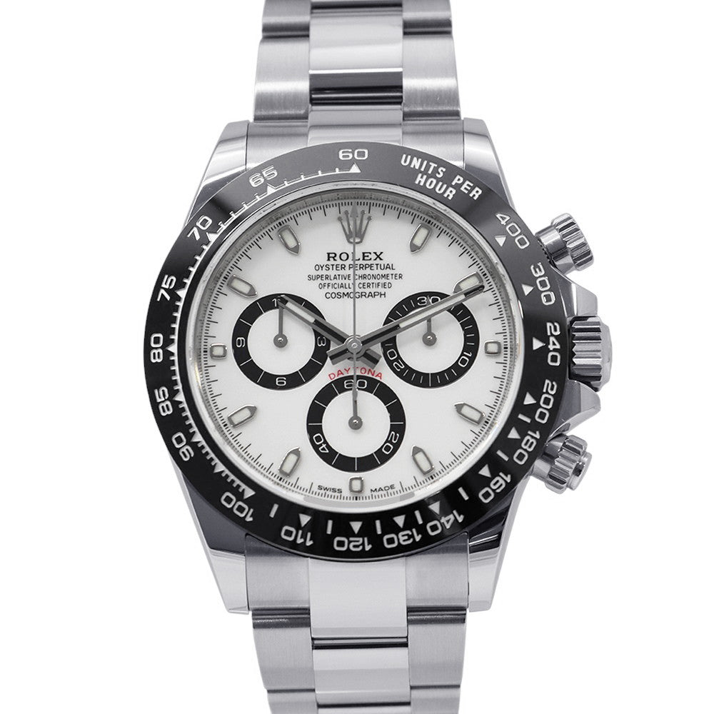 ROLEX Cosmograph Daytona W40mm Stainless Steel White Dial116500LN