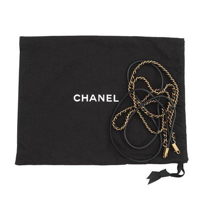 CHANEL CHANEL22 ChainShoulder Bag BlackAS3980 Shiny Calf Leather Size Mini