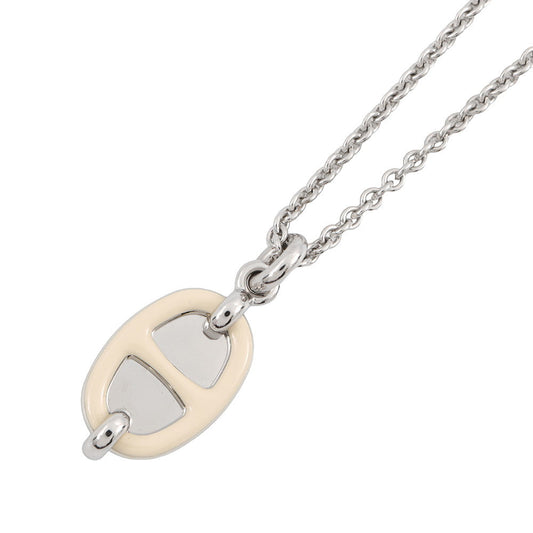 HERMES Mini Mayon Necklace Size PM claim Lacquer Metal