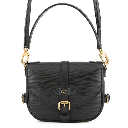 LOUIS VUITTON Saumur NoirM23469 Epi Leather Size BB