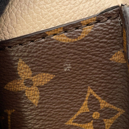 LOUIS VUITTON On My Side Greige/Light BlueM57729 Monogram Calf Leather Size PM