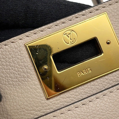 LOUIS VUITTON On My Side Greige/Light BlueM57729 Monogram Calf Leather Size PM