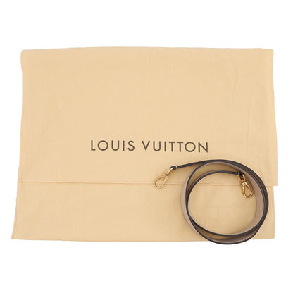 LOUIS VUITTON On My Side Greige/Light BlueM57729 Monogram Calf Leather Size PM