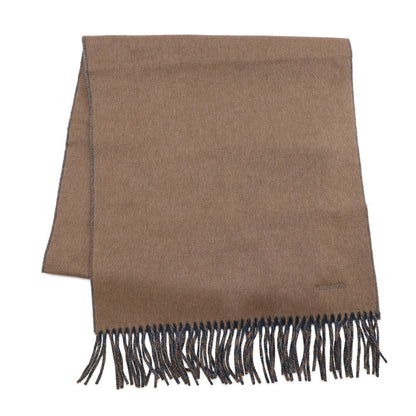 HERMES Cashmere Scarf "Rectoverso" Etoupe / Blue・Ardoise Cashmere100%