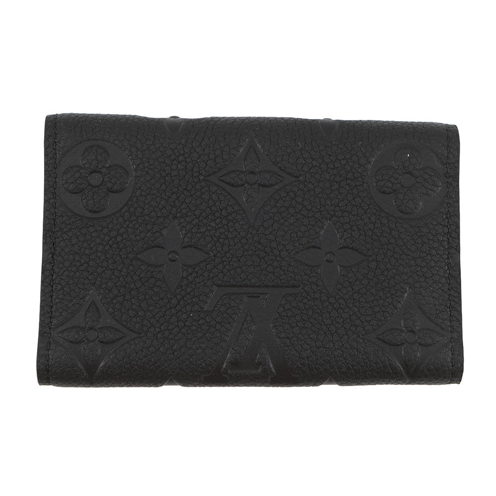 LOUIS VUITTON Multicles6 NoirM64421 Monogram Empreinte Leather