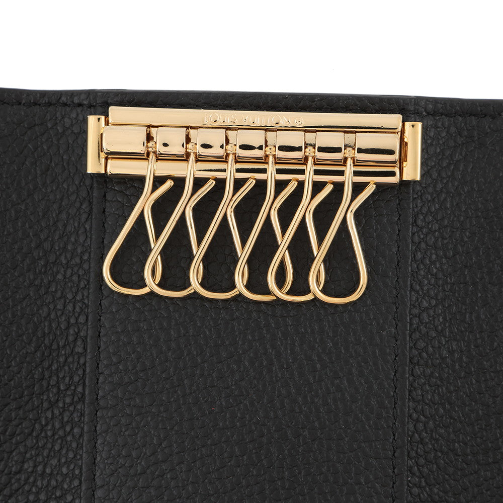 LOUIS VUITTON Multicles6 NoirM64421 Monogram Empreinte Leather
