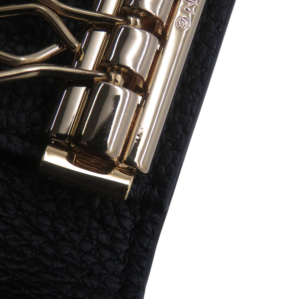 LOUIS VUITTON Multicles6 NoirM64421 Monogram Empreinte Leather