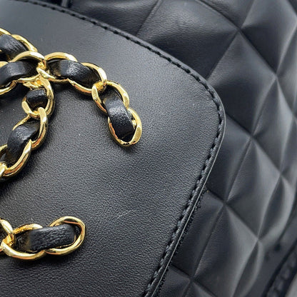 CHANEL CC Logo Short Boots BlackG39516 Leather Size 35