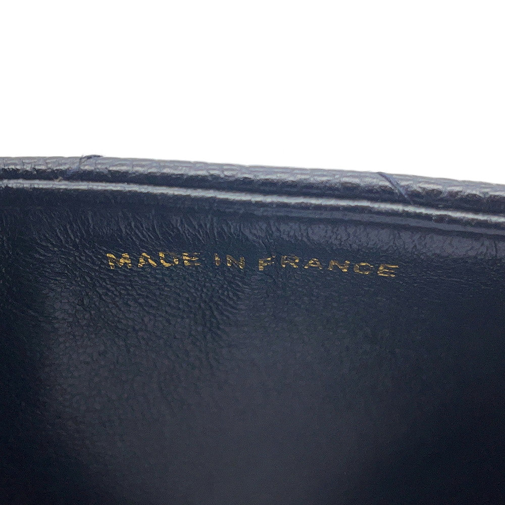 CHANEL Matelasse Diana Single Flap Chainshoulder Bag BlackA01165 Caviar Leather Size 25