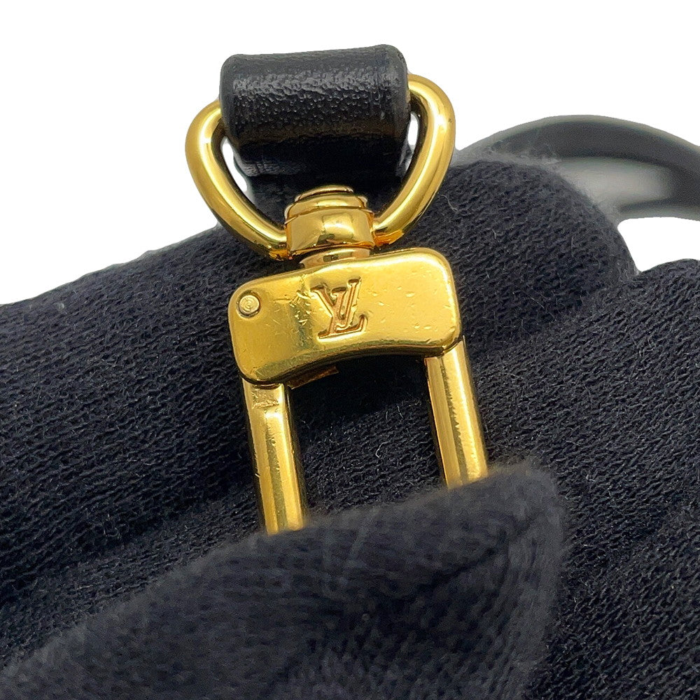 LOUIS VUITTON Pochette double zip NoirM69203 Monogram Monogram / Giant Reverse