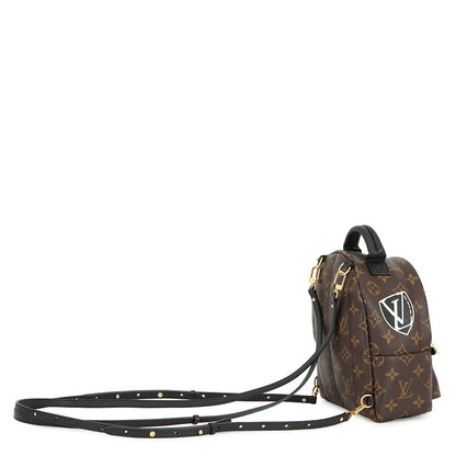 LOUIS VUITTON Palm Springs Backpack NoirM42971 Monogram Size MINI